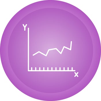 Graph Vector Icon