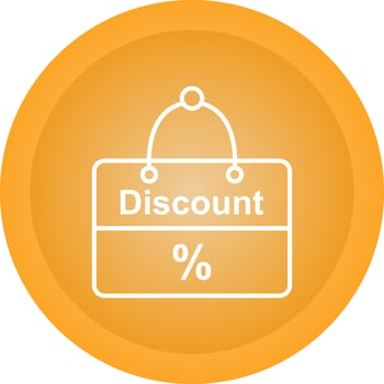 Discount Vector Icon