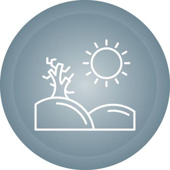 Desert Vector Icon