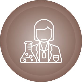 Scientist Vector Icon