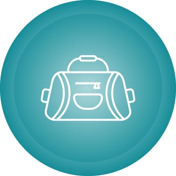 Sport Bag Vector Icon