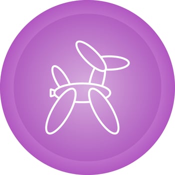 Balloon Dog Vector Icon