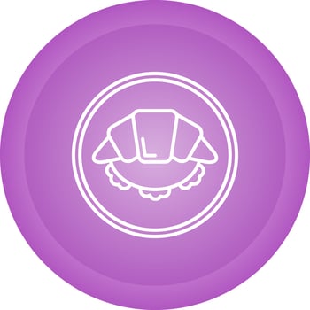 Croissant Vector Icon