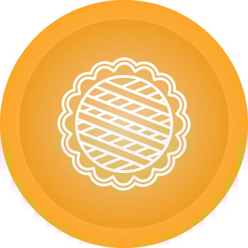 Apple Pie Vector Icon