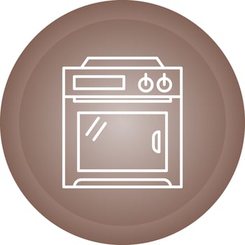Oven Vector Icon