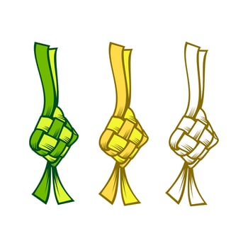 KETUPAT VECTOR DESIGN