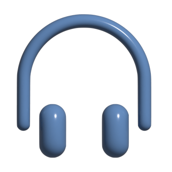 3d icon of headphone png