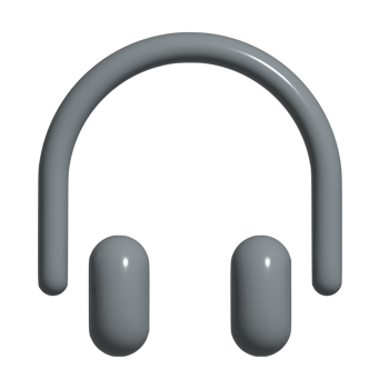 3d icon of headphone png