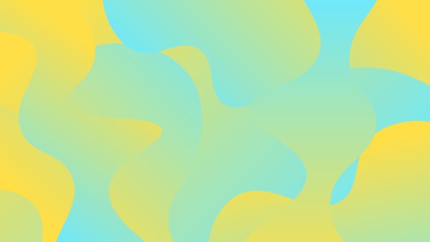 Gradient pastel wave abstract background vector
