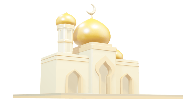 a mosque 3d png
