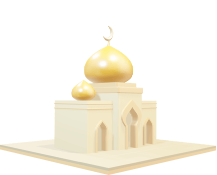 a mosque 3d png