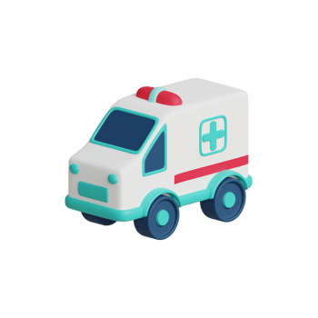 ambulance 3d icon png