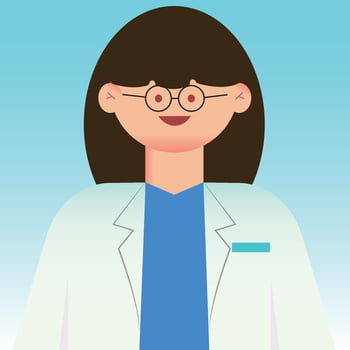 A team of doctors for all healthcare needs. vector