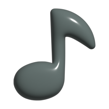 3d icon music note png