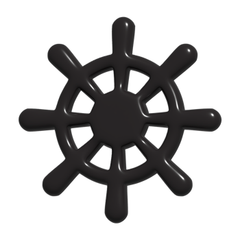 3d icon ship wheel png