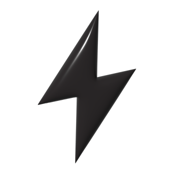 3d icon lightning png