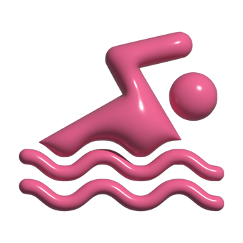 3d icon of swim png