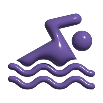 3d icon of swim png