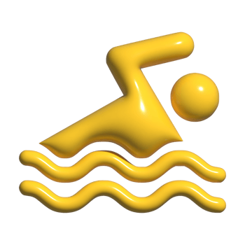 3d icon of swim png