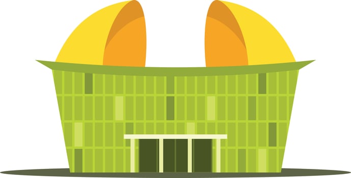Vector Image Of A Sports Arena