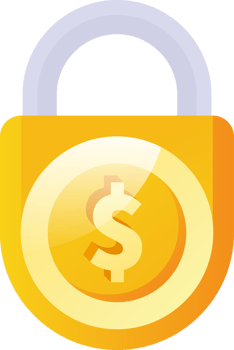 money locked security png