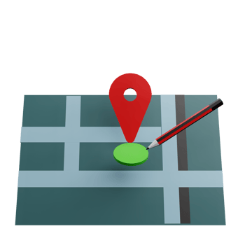 Edit location 3d icon png