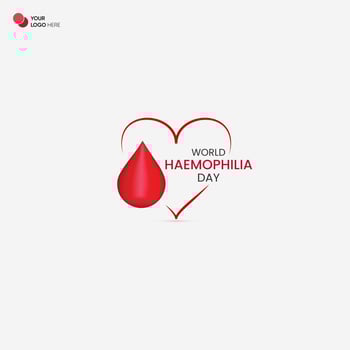 World Hemophilia Day Social Media Post vector