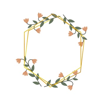 Floral templates for Invitation cards. Flower wedding invitation. vector