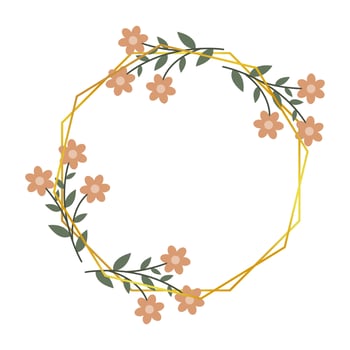 Floral templates for Invitation cards. Flower wedding invitation. vector