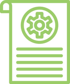 Content Management Vector Icon Design