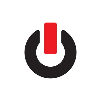 turn off icon design vector
