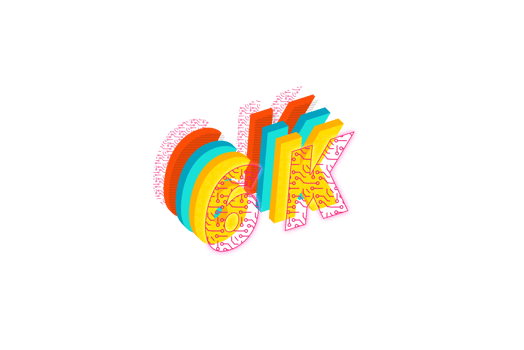 6 k subscribers celebration greeting Number with tech design png