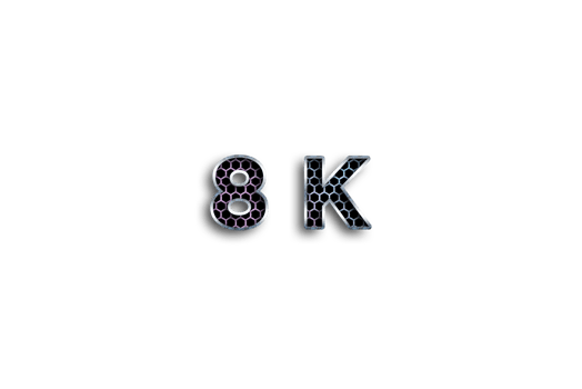 8 k subscribers celebration greeting Number with net design png
