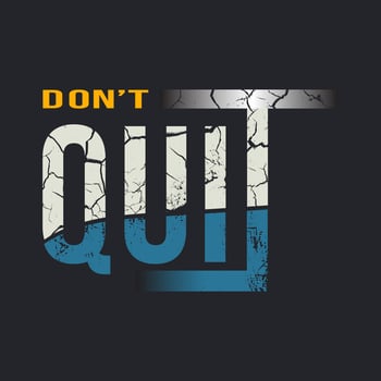 Motivational quotes typography t-shirt design vector