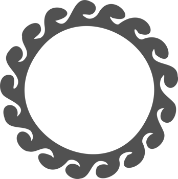 Greek round border. Circle meander frame with ancient ornament. Roman Mediterranean pattern decor png