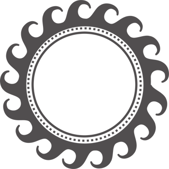 Circle Greek frame. Round meander border. Decoration elements pattern png