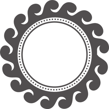 Circle Greek frame. Round meander border. Decoration pattern png