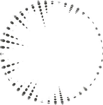 Circle audio wave. Circular music sound equalizer. Abstract radial radio and voice volume symbol. png