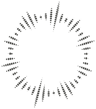 Circle audio wave. Circular music sound equalizer. Abstract radial radio and voice volume symbol. png