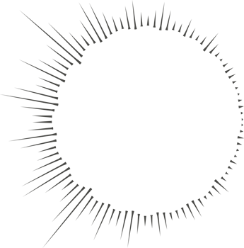 Circle audio wave. Circular music sound equalizer. Abstract radial radio and voice volume symbol. png