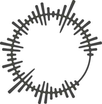 Circle audio wave. Circular music sound equalizer. Abstract radial radio and voice volume symbol png