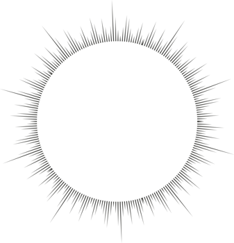 Circle audio wave. Circular music sound equalizer. Abstract radial radio and voice volume symbol png