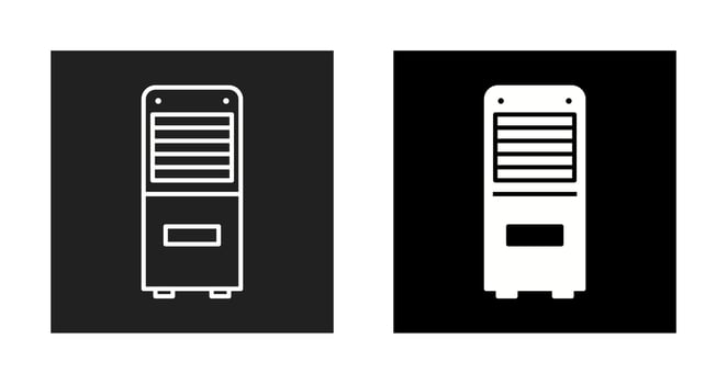 Mobile Air Conditioner Vector Icon