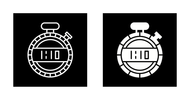Stopwatch Vector Icon