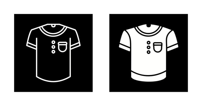 T Shirt Vector Icon