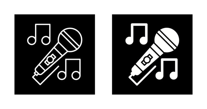 Karaoke Vector Icon