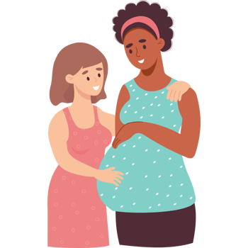 Happy multiracial  LGBT family png