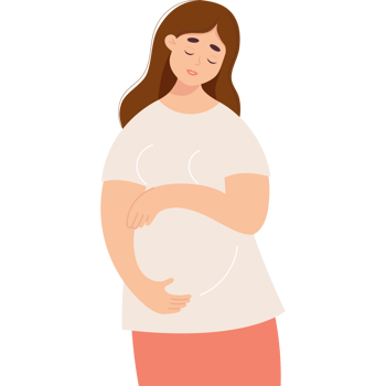 Future happy mother png