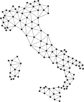 polygonal italy map. png