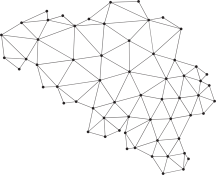 polygonal belgium map. png